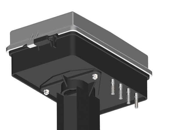 Junction Box 121 with 2 cable glands