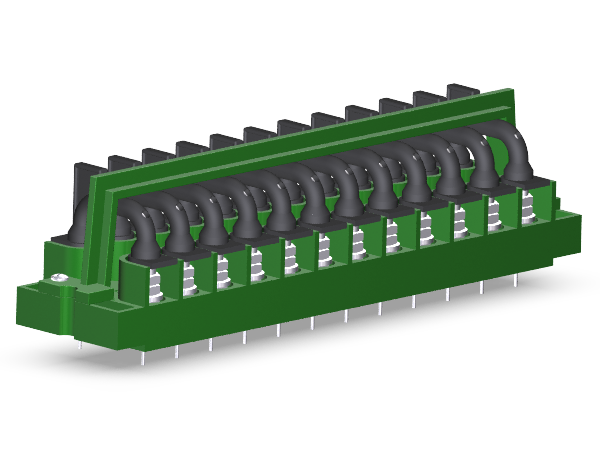 Morsettiera 12 spine per PCB