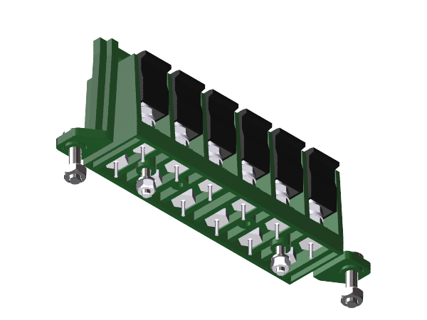 Terminal block 857-40/D for PCB