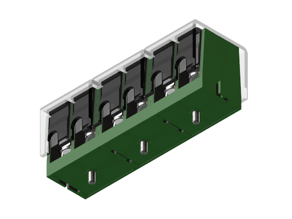 Modular terminal block 857-93/D