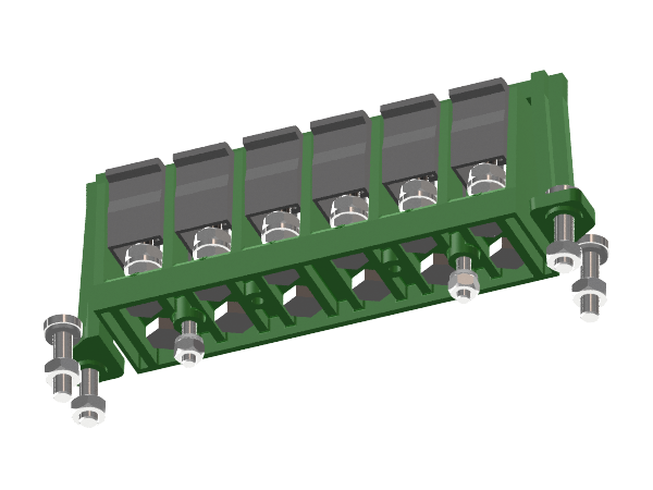 Terminal block for low signal