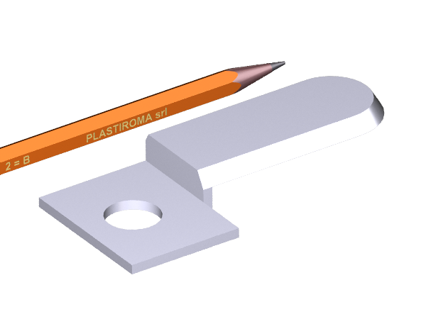 Short insulating plate