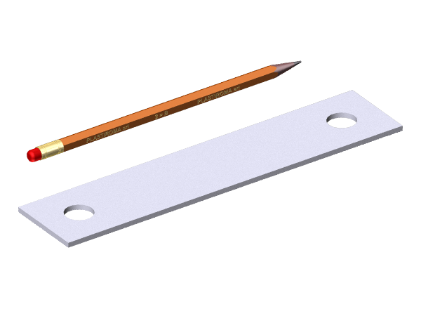 Long insulating plate