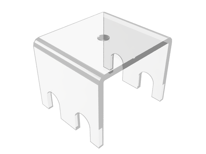 Protection for terminal block 857-93/D